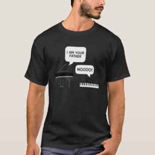 T-shirt Professeur de piano Pianiste Clavier Je suis ton p