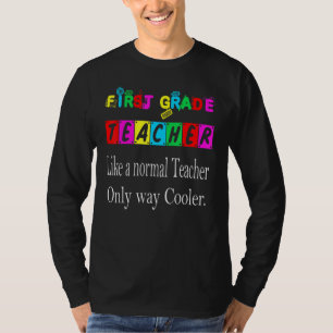 T-shirt Professeur de première année comme un professeur n