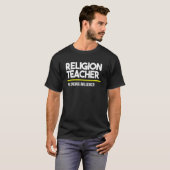 T-shirt Professeur de religion Influenceur original Moyen- (Devant entier)