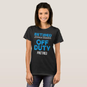 T-shirt Professeur de sciences à la retraite Plaisir école (Devant entier)