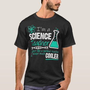 T-shirt Professeur de sciences comme un enseignant normal 
