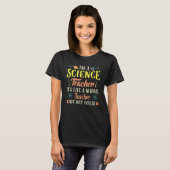 T-shirt Professeur De Sciences Comme Un Enseignant Normal (Devant entier)