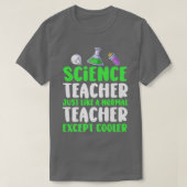 T-shirt Professeur De Sciences Comme Un Enseignant Normal  (Design devant)