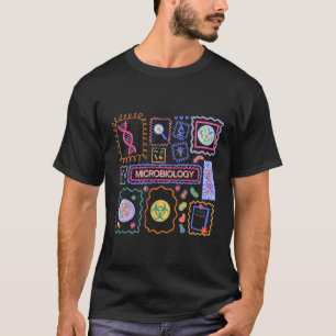 T-shirt Professeur de sciences de microbiologie Contrôle d