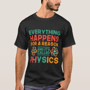 T-shirt Professeur de sciences de physique