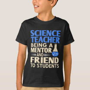 T-shirt Professeur De Sciences Femmes Mentor Et Ami À Étud