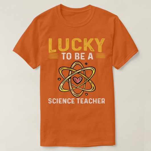 T-shirt Professeur de sciences Premium (Design devant)