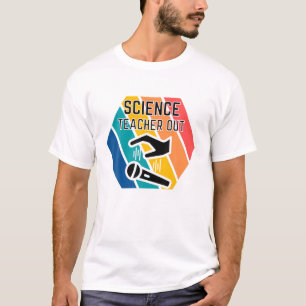 T-shirt Professeur De Sciences Sortir Mic Début Appréciati
