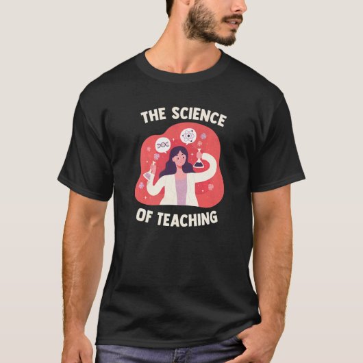 T-shirt Professeur De Sciences Théorie Scientifique La Sci (Devant)