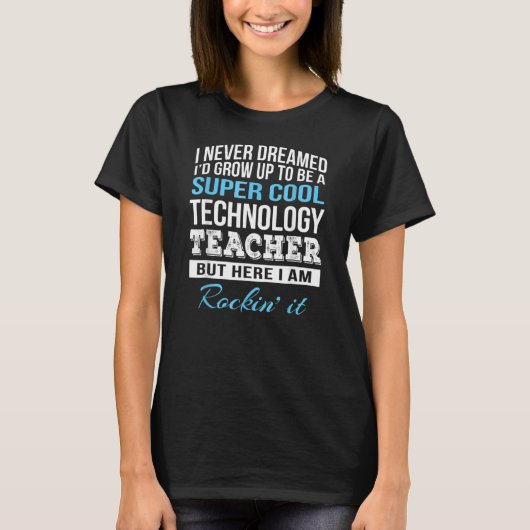 T-shirt Professeur de technologie (Devant)