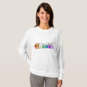 T-shirt Professeur d'école maternelle (Devant entier)