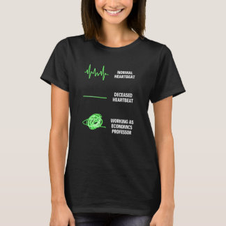 T-shirt Professeur d'économie Travailleurs de l'économie