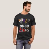 T-shirt Professeur d'éducation physique Fier Professeur d' (Devant entier)