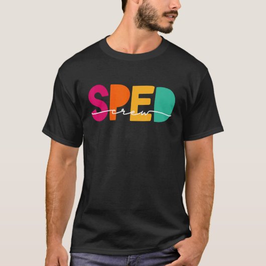 T-shirt Professeur d'éducation spéciale PARA Special Ed Cr (Devant)