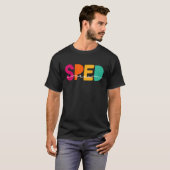 T-shirt Professeur d'éducation spéciale PARA Special Ed Cr (Devant entier)