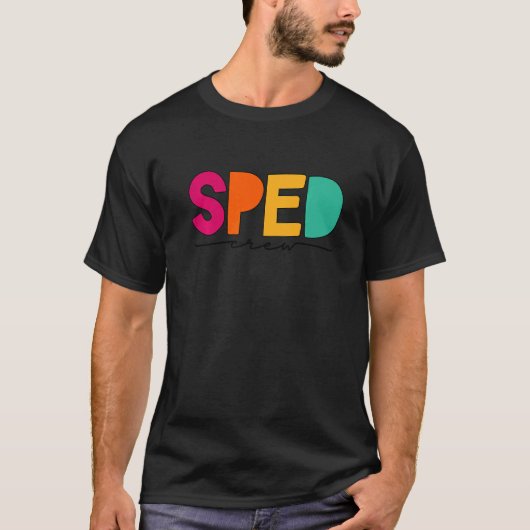 T-shirt Professeur d'éducation spéciale PARA Special Ed Cr (Devant)