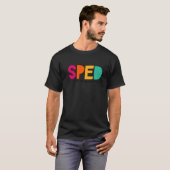 T-shirt Professeur d'éducation spéciale PARA Special Ed Cr (Devant entier)