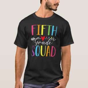 T-shirt Professeur d'équipe de cinquième année Enfants Élè