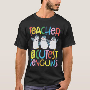 T-shirt Professeur Des Manchots Les Plus Mignons Drôle De