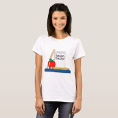T-shirt Professeur d'espagnol (Carnet) (Devant entier)