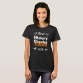 T-shirt Professeur d'histoire (Devant entier)