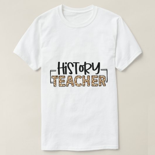 T-Shirt Professeur d'Histoire (Design devant)