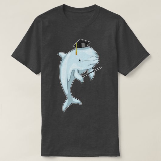 T-shirt Professeur Dolphin Cylinder (Design devant)