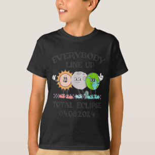 T-shirt Professeur Drôle Éclipse Solaire 8 Avril