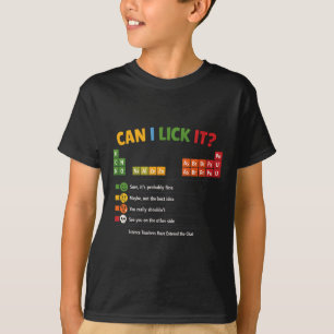 T-shirt Professeur drôle pour enfants Puis-je lécher le ta