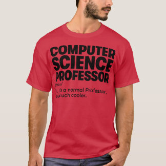 T-shirt Professeur en informatique
