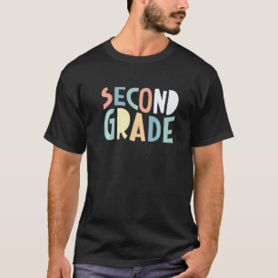 T-shirt Professeur Enfants Rentrée Scolaire Deuxième Année