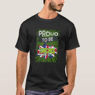T-shirt Professeur Fière Profession Citoyenne Travailleur
