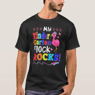 T-shirt Professeur Flamant Retour à l'école Maternelle Fla