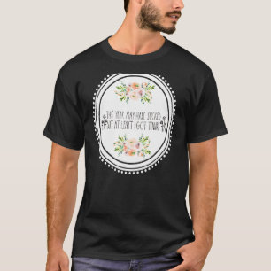 T-shirt Professeur Floral Tenured Femme Professeur Tenure