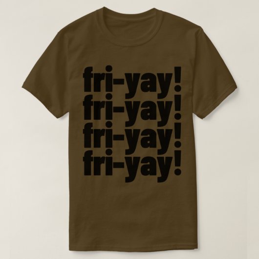 T-shirt Professeur Friyay 1 (Design devant)