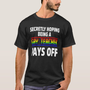 T-shirt Professeur gay LGBT Pride Mois Ally Hopting LGBTQI