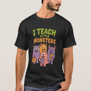 T-shirt Professeur Halloween Drôle de classe effrayante Pr
