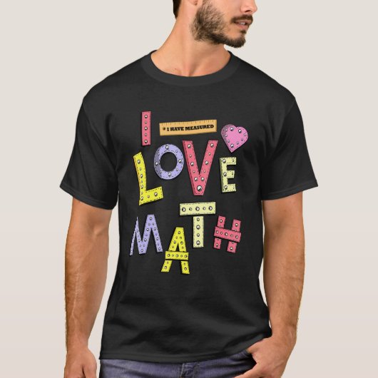 T-shirt Professeur mathématicien Enfants Physicien J'aime (Devant)