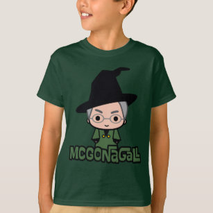 T-shirt Professeur McGonagall Cartoon Character Art