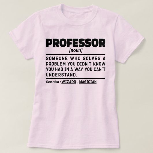 T-shirt Professeur Noun Cool de la Journée des enseignants (Design devant)