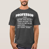 T-shirt Professeur Noun Cool de la Journée des enseignants (Devant)
