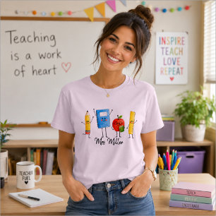 T-shirt Professeur Personnalisé Drôle