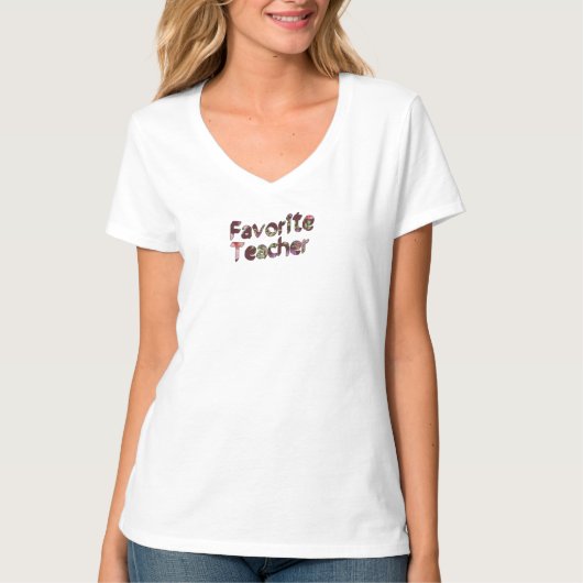 T-shirt Professeur préféré (Devant)