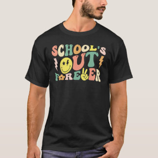 T-shirt Professeur retro Super de l'école à la retraite po
