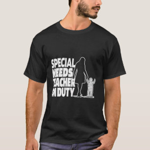 T-shirt Professeur Scholar Apprentissage Éducateur Spécial