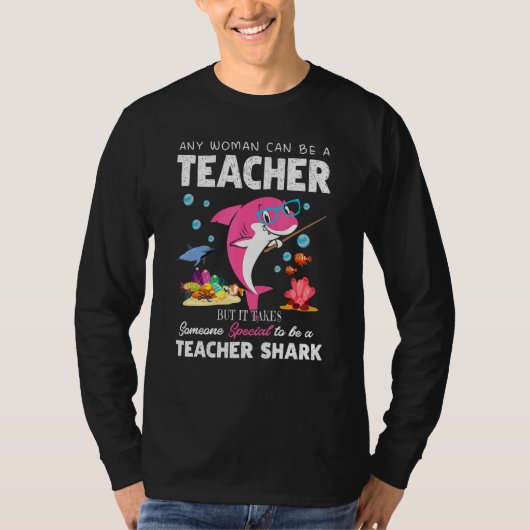 T-shirt Professeur Shark Doo Doo Doo Shark (Devant)