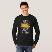 T-shirt Professeur STEM Taco Science Technologie Ingénieri (Devant entier)