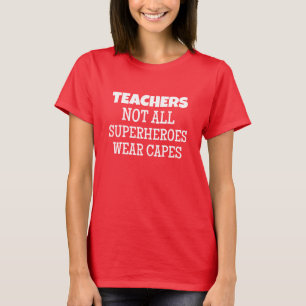 T-shirt Professeur Superhéros