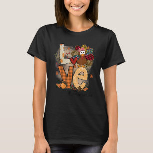 T-shirt Professeur Thanksgiving Amour Librarian Life Cute