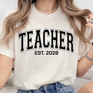 T-shirt Professeur Variables personnalisées Professeur d